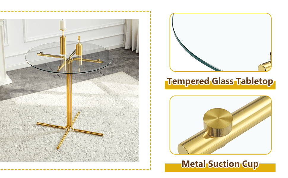 Modern Glass Bar Table Set for 2 with Swivel Bar Chairs – Dark Gray & Gold - 1st Choice Furniture Direct