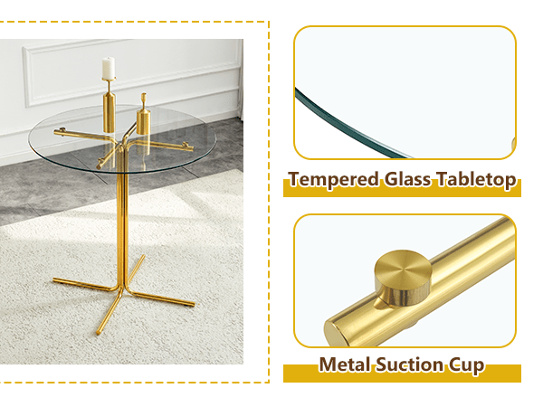 Modern Glass Bar Table Set for 2 with Swivel Bar Chairs – Dark Gray & Gold - 1st Choice Furniture Direct