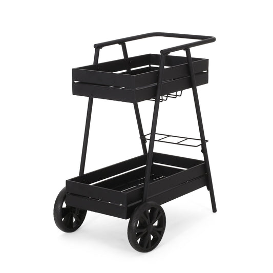 Modern Industrial Bar Cart - 1st Choice Furniture Direct