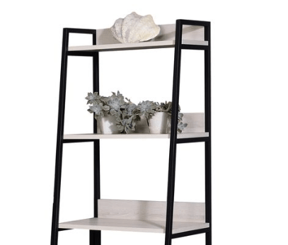 Modern Leaning Ladder Bookshelf with 5 Open Shelves - 1st Choice Furniture Direct