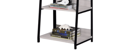 Modern Leaning Ladder Bookshelf with 5 Open Shelves - 1st Choice Furniture Direct