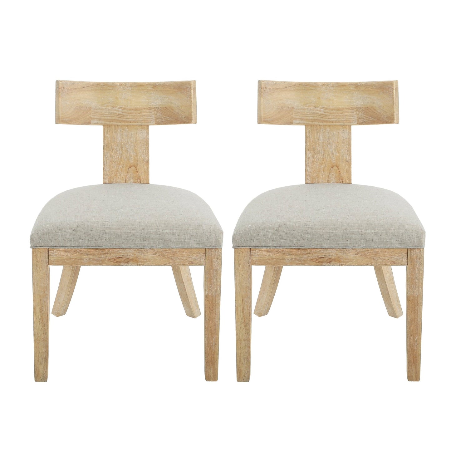 Modern Linen Dining Chair with Fabric Upholstery in Elegant Design - 1st Choice Furniture Direct
