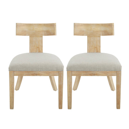 Modern Linen Dining Chair with Fabric Upholstery in Elegant Design - 1st Choice Furniture Direct