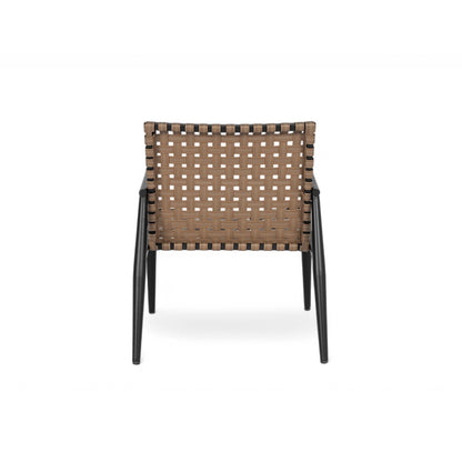 Modern Outdoor Chat Set: 2 PE Rattan Chairs + Black Steel & Tempered Glass Side Table – Durable & Stylish in Black+Brown - 1st Choice Furniture Direct