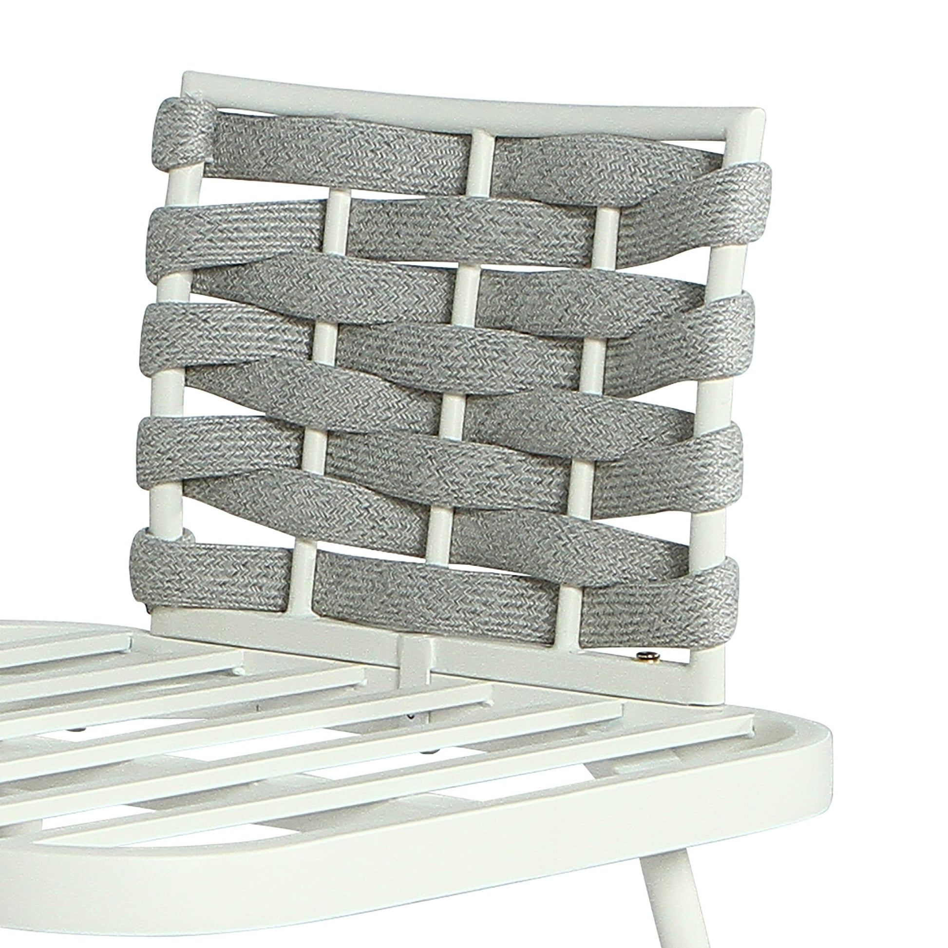 Modern Outdoor Rope Club Chair Set with Cushions | 2 Piece Patio Seating Set - 1st Choice Furniture Direct