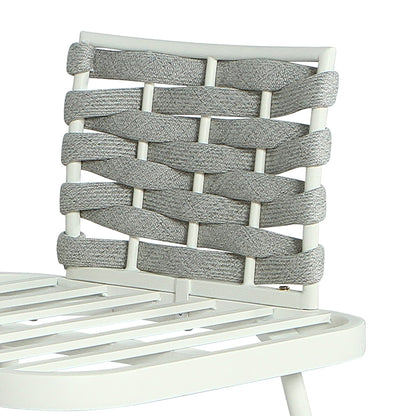 Modern Outdoor Rope Club Chair Set with Cushions | 2 Piece Patio Seating Set - 1st Choice Furniture Direct