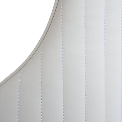 Modern PU sponge - filled dining chair, solid wood metal legs, suitable for restaurants, living rooms and rooms - (Set of 2) - 1st Choice Furniture Direct