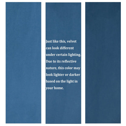 Modern Swivel Counter Height Bar Stools Set of 2 with Hand - Woven Backrest, Blue, Metal & Polyester, 31.5 Inch - 1st Choice Furniture Direct