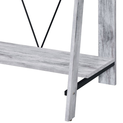 Modern White Writing Desk with USB Charging Ports and Storage - 1st Choice Furniture Direct