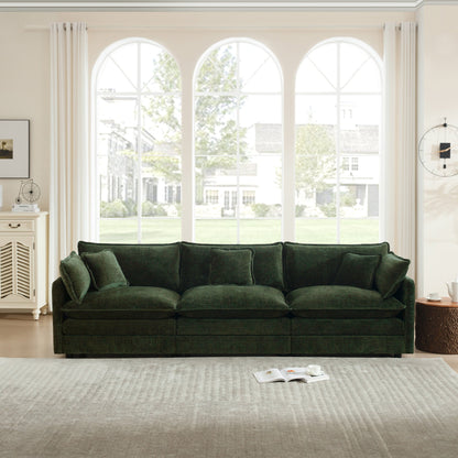 Modular 3 - Seater Chenille Sofa | Expandable Sectional Couch for Living Room - 1st Choice Furniture Direct