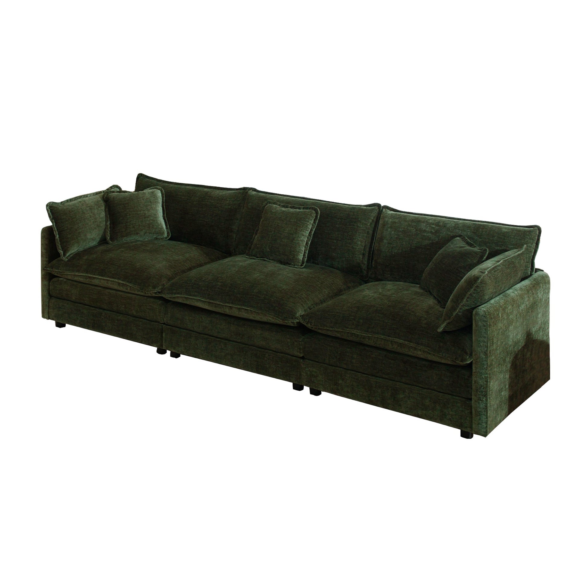 Modular 3 - Seater Chenille Sofa | Expandable Sectional Couch for Living Room - 1st Choice Furniture Direct