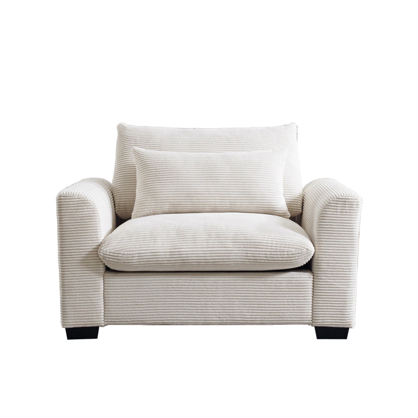 Modular Corduroy Sectional Sofa | Convertible Cloud Couch - 1st Choice Furniture Direct
