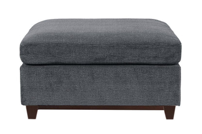 Modular Living Room Furniture Ottoman Ash Chenille Fabric 1pc Cushion Ottoman Couch - 1st Choice Furniture Direct