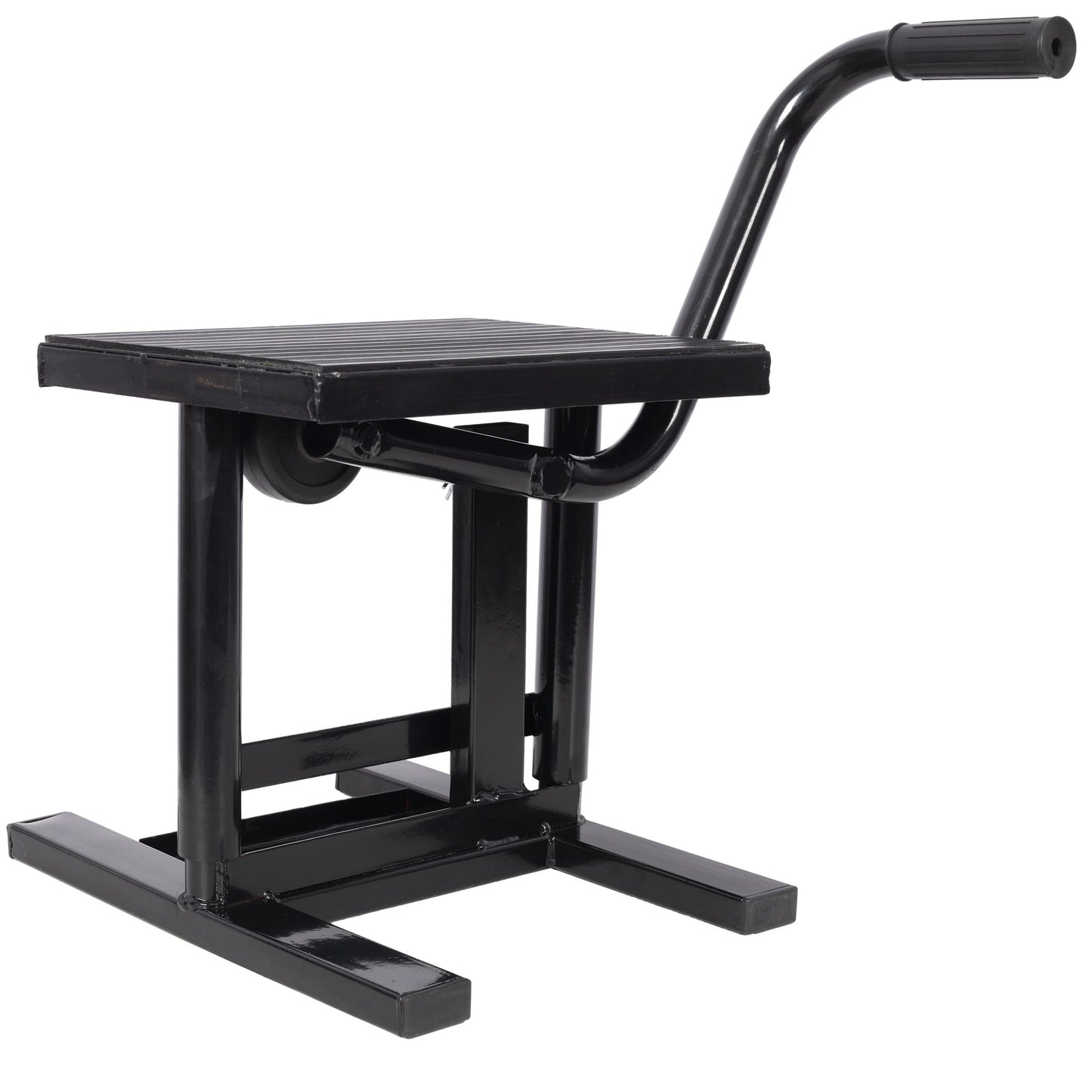 Motorcycle Dirt Bike Stands and Lifts Jack Stand Steel Lift 11 7/8' - 16' Adjustable Height 330 LBS Load Capacity Heavy Duty Steel Black - 1st Choice Furniture Direct
