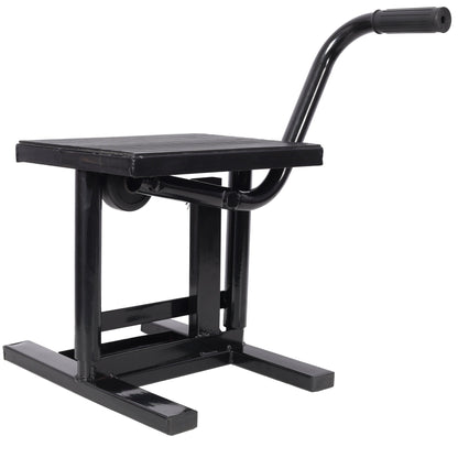 Motorcycle Dirt Bike Stands and Lifts Jack Stand Steel Lift 11 7/8' - 16' Adjustable Height 330 LBS Load Capacity Heavy Duty Steel Black - 1st Choice Furniture Direct