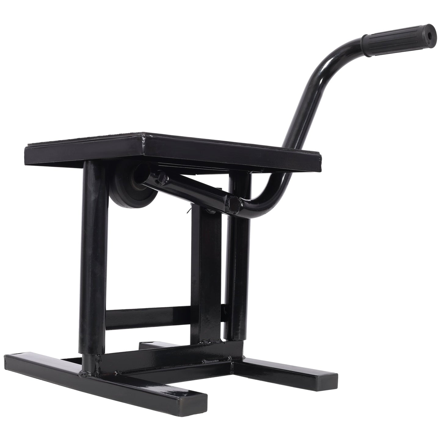 Motorcycle Dirt Bike Stands and Lifts Jack Stand Steel Lift 11 7/8' - 16' Adjustable Height 330 LBS Load Capacity Heavy Duty Steel Black - 1st Choice Furniture Direct