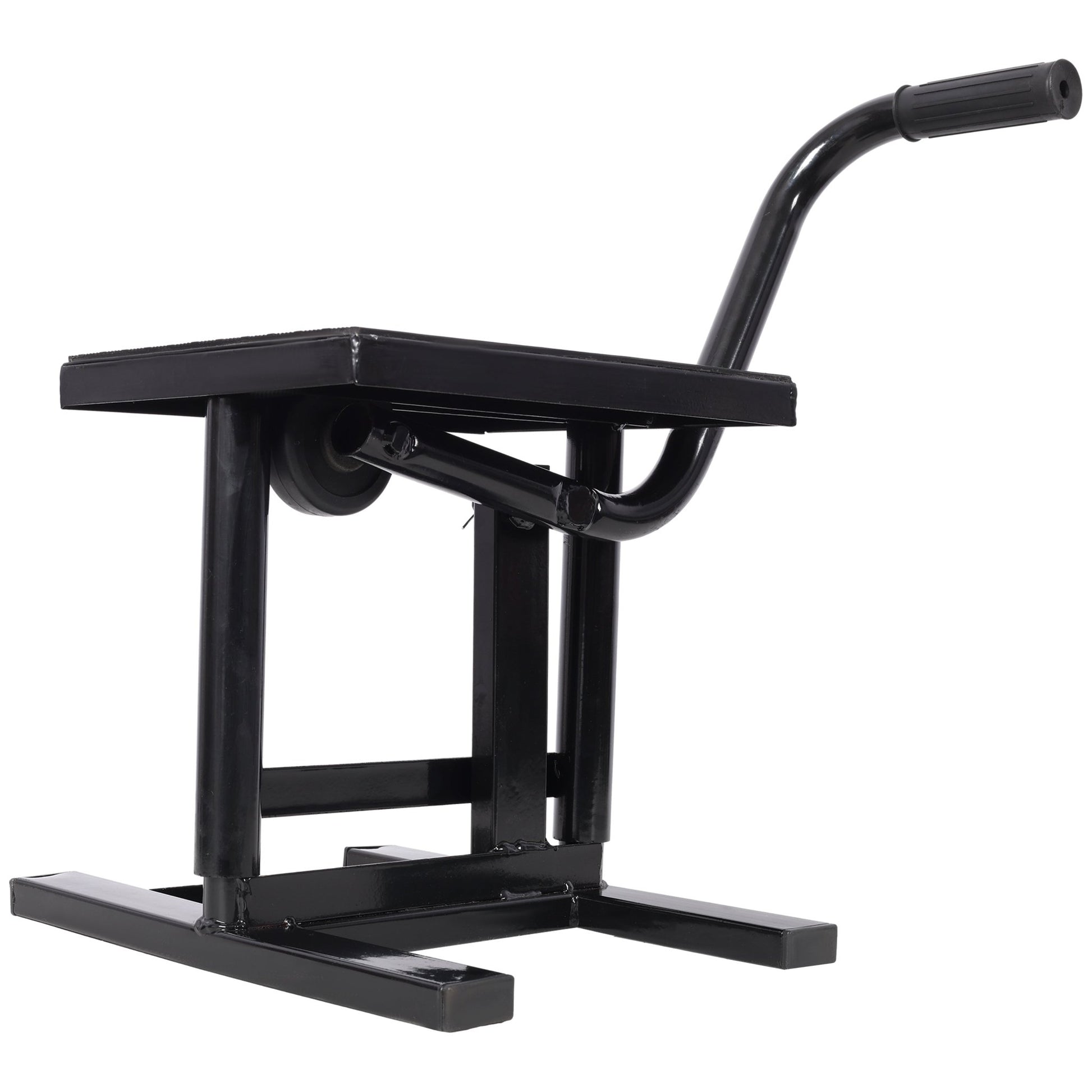 Motorcycle Dirt Bike Stands and Lifts Jack Stand Steel Lift 11 7/8' - 16' Adjustable Height 330 LBS Load Capacity Heavy Duty Steel Black - 1st Choice Furniture Direct