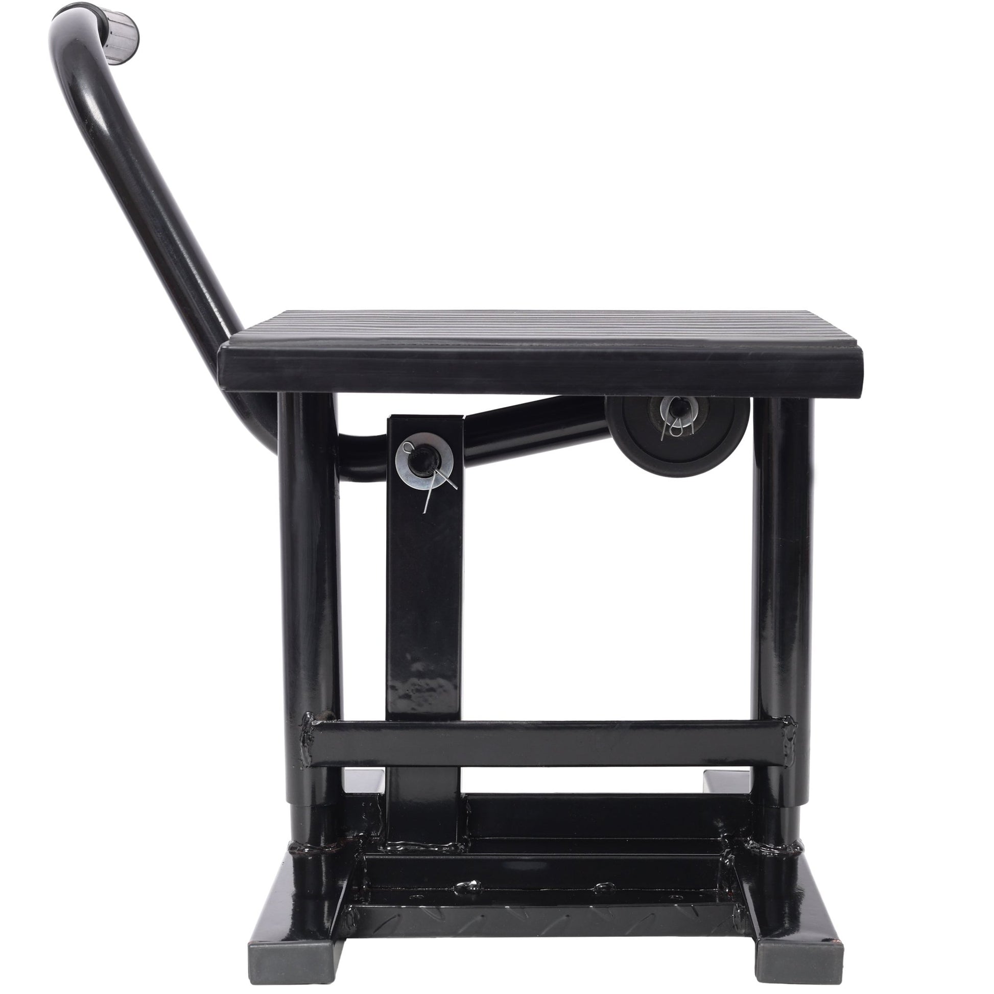 Motorcycle Dirt Bike Stands and Lifts Jack Stand Steel Lift 11 7/8' - 16' Adjustable Height 330 LBS Load Capacity Heavy Duty Steel Black - 1st Choice Furniture Direct