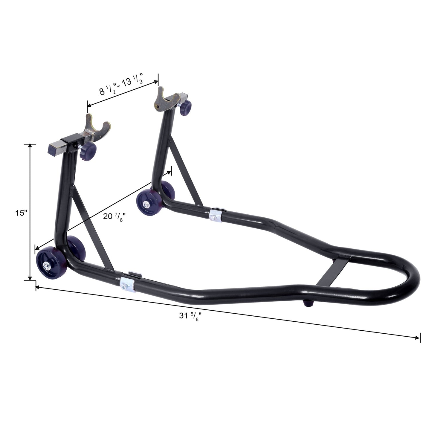 Motorcycle Front & Rear Wheel Stand Set – Heavy Duty 1000LB Bike Lift - 1st Choice Furniture Direct