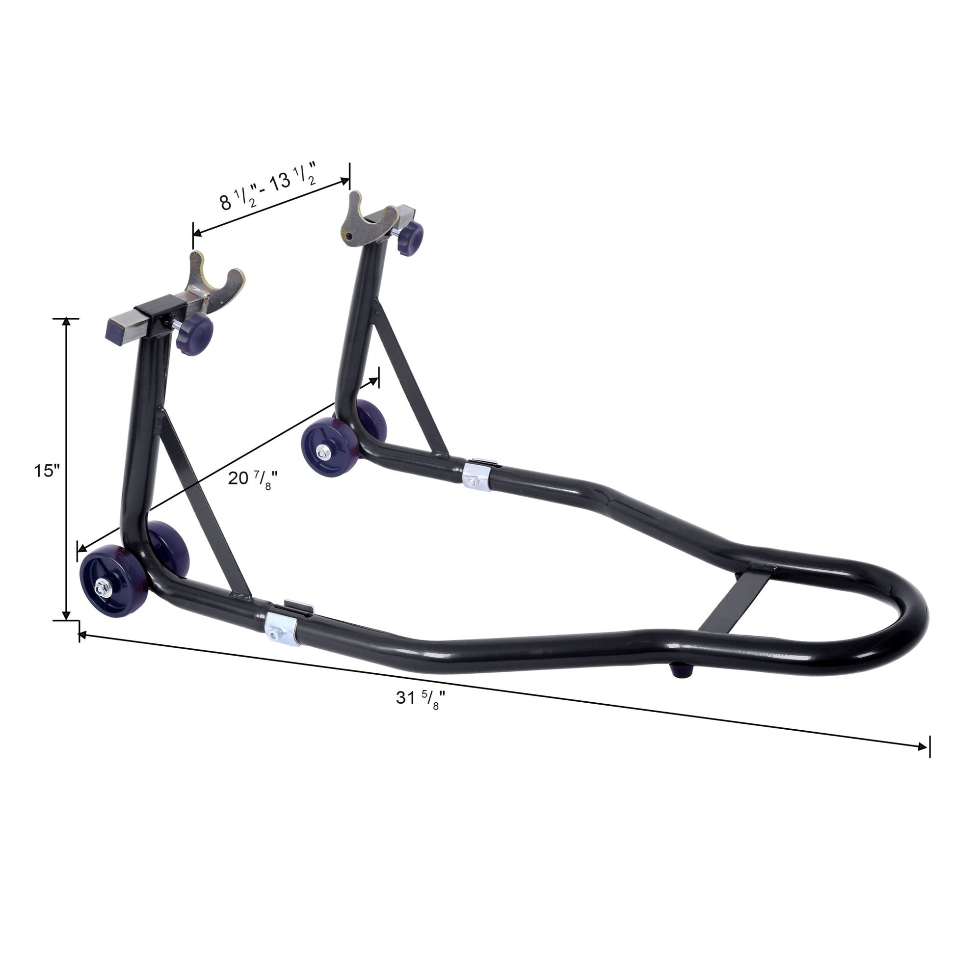 Motorcycle Front & Rear Wheel Stand Set – Heavy Duty 1000LB Bike Lift - 1st Choice Furniture Direct
