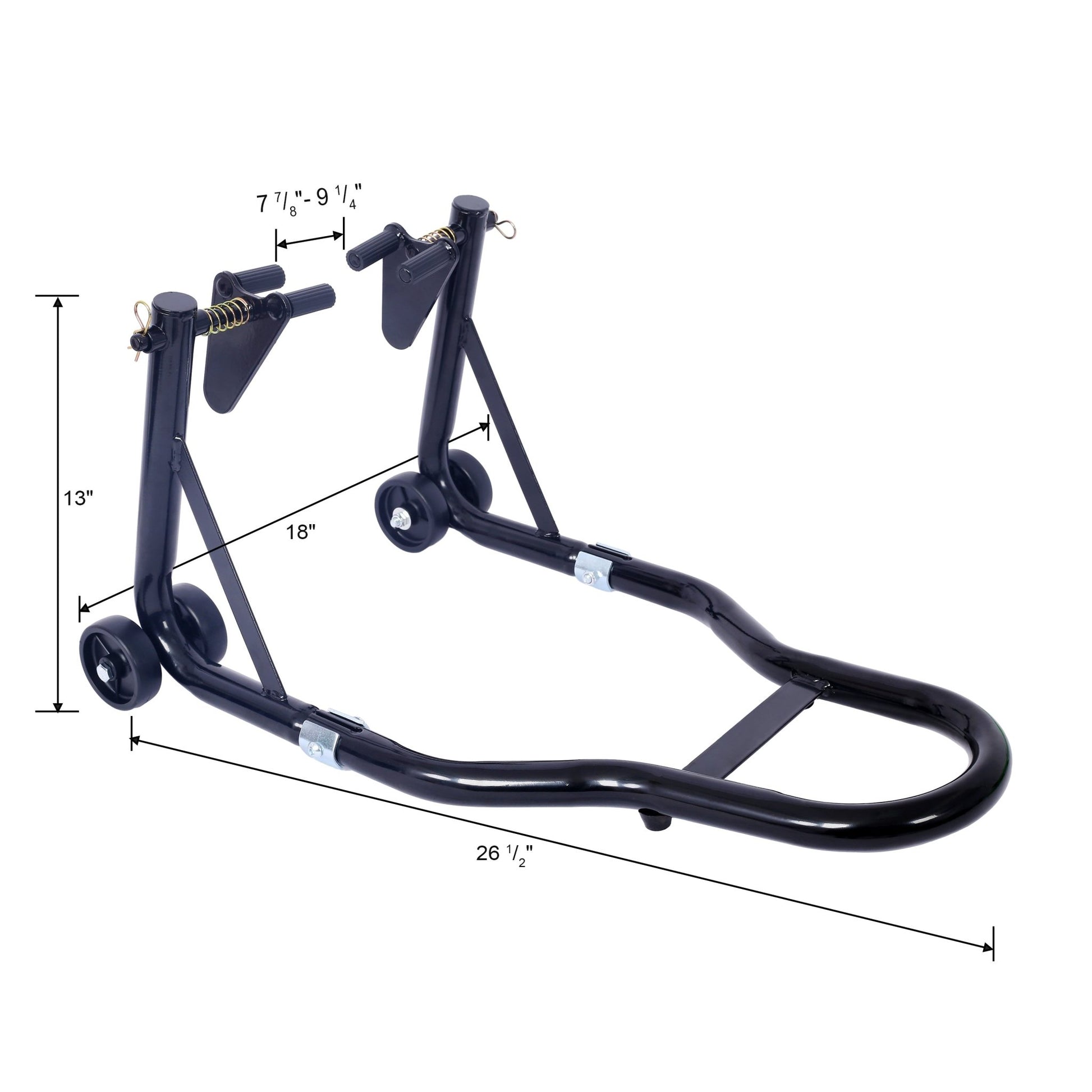 Motorcycle Front & Rear Wheel Stand Set – Heavy Duty 1000LB Bike Lift - 1st Choice Furniture Direct