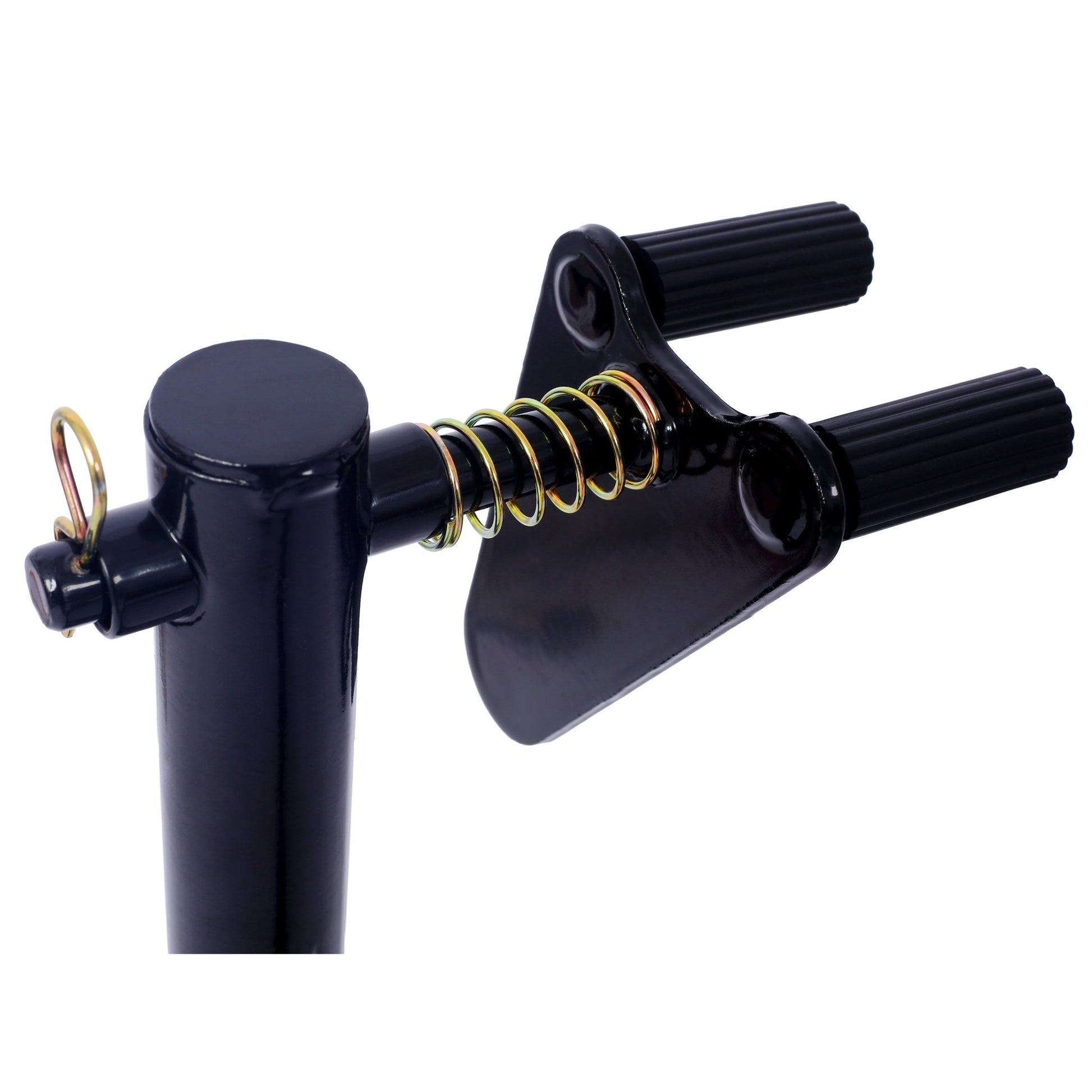 Motorcycle Stand 1000LB Sport Bike Front and Rear Wheel Lift Swingarm Paddock Stands Black U - 1st Choice Furniture Direct