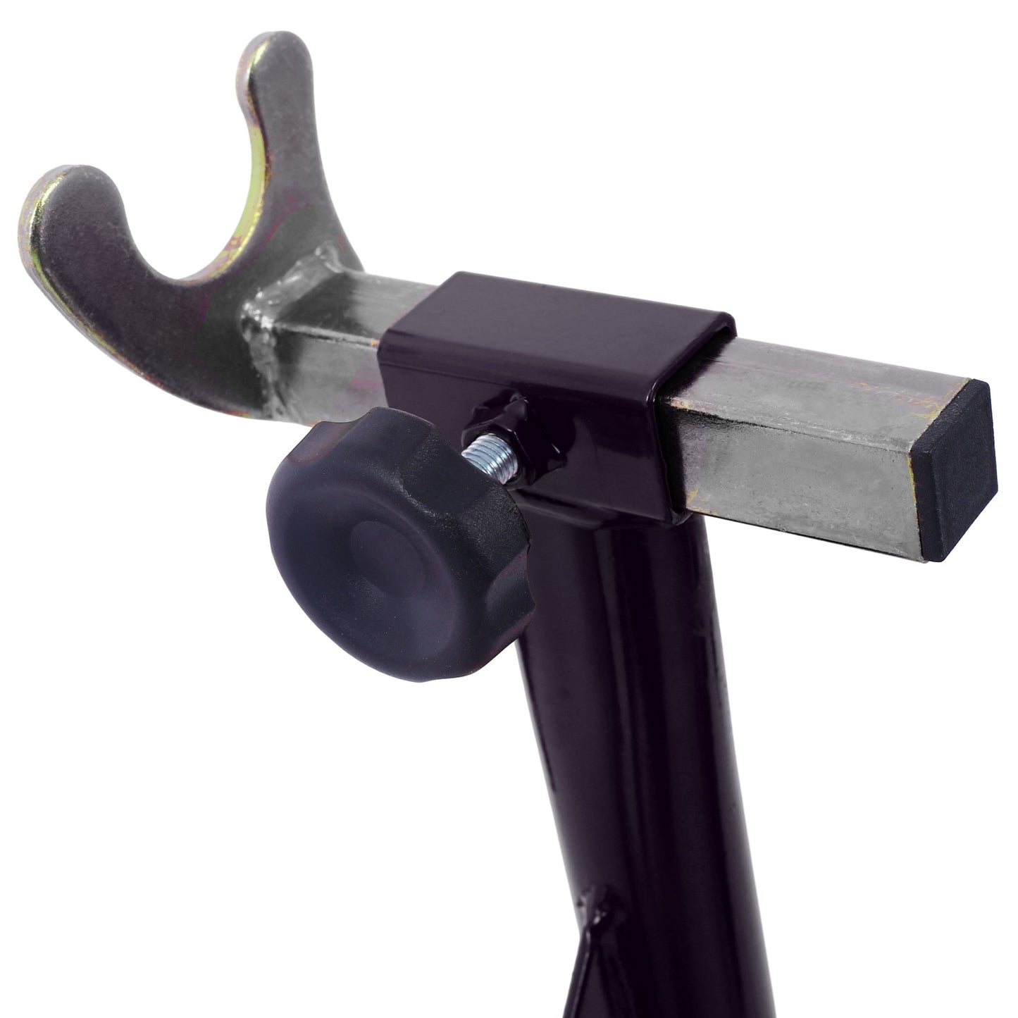 Motorcycle Stand 1000LB Sport Bike Front and Rear Wheel Lift Swingarm Paddock Stands Black U - 1st Choice Furniture Direct