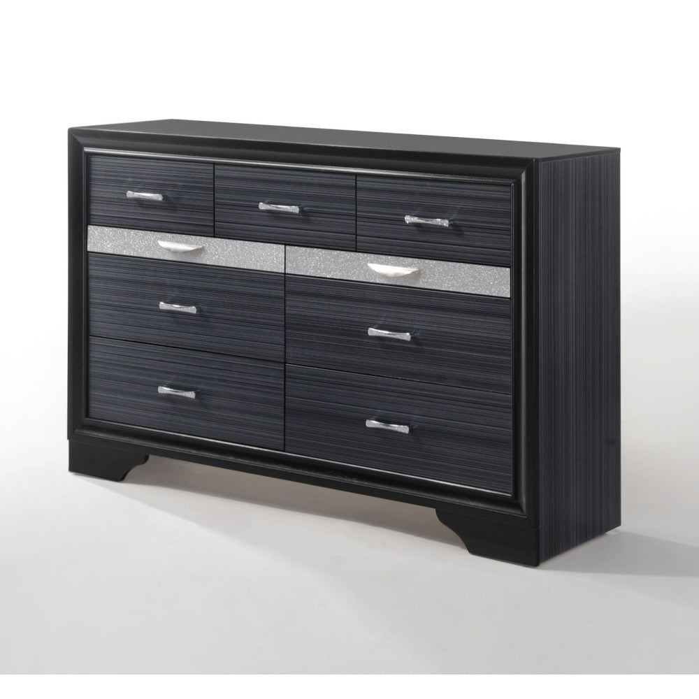 Naima Black Finish Dresser - 1st Choice Furniture Direct
