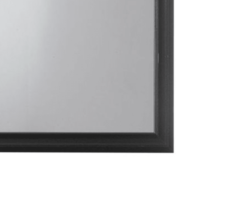 Naima Black Finish Mirror - 1st Choice Furniture Direct