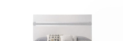 Naima II White High Gloss Finish EK Bed - 1st Choice Furniture Direct