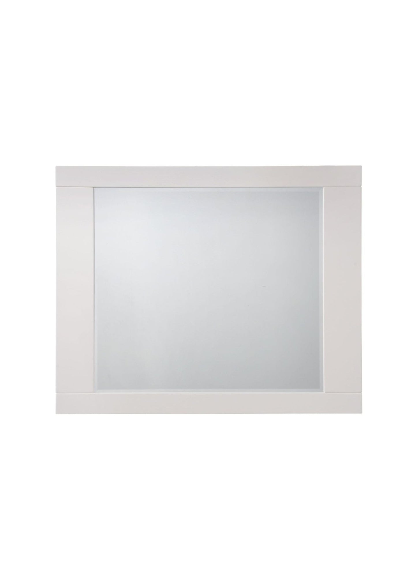 Naima II White High Gloss Finish Mirror - 1st Choice Furniture Direct