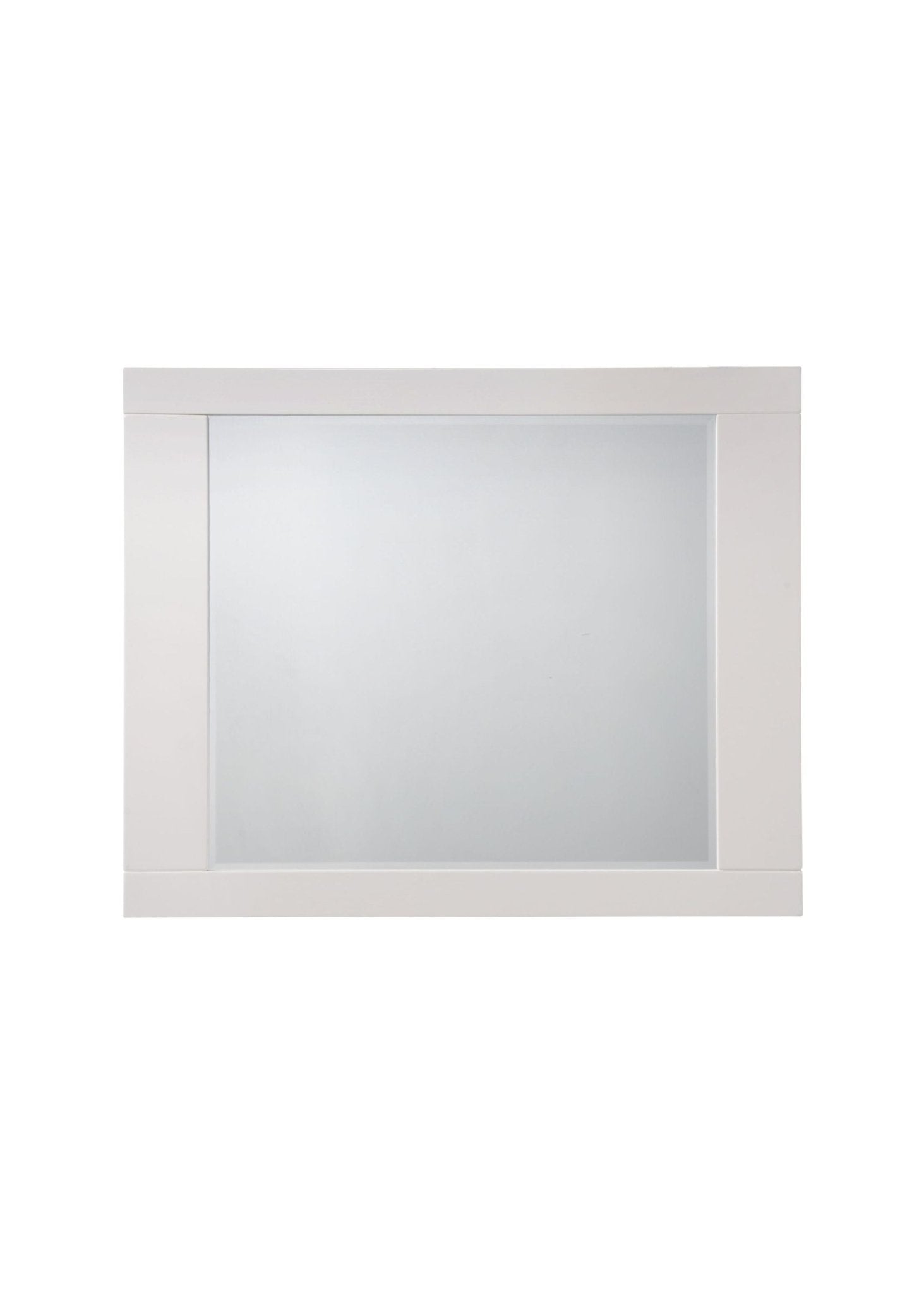 Naima II White High Gloss Finish Mirror - 1st Choice Furniture Direct