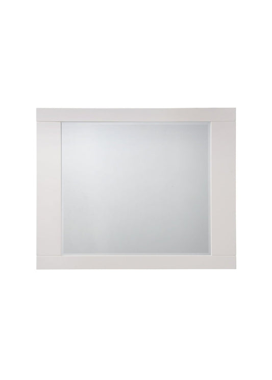 Naima II White High Gloss Finish Mirror - 1st Choice Furniture Direct