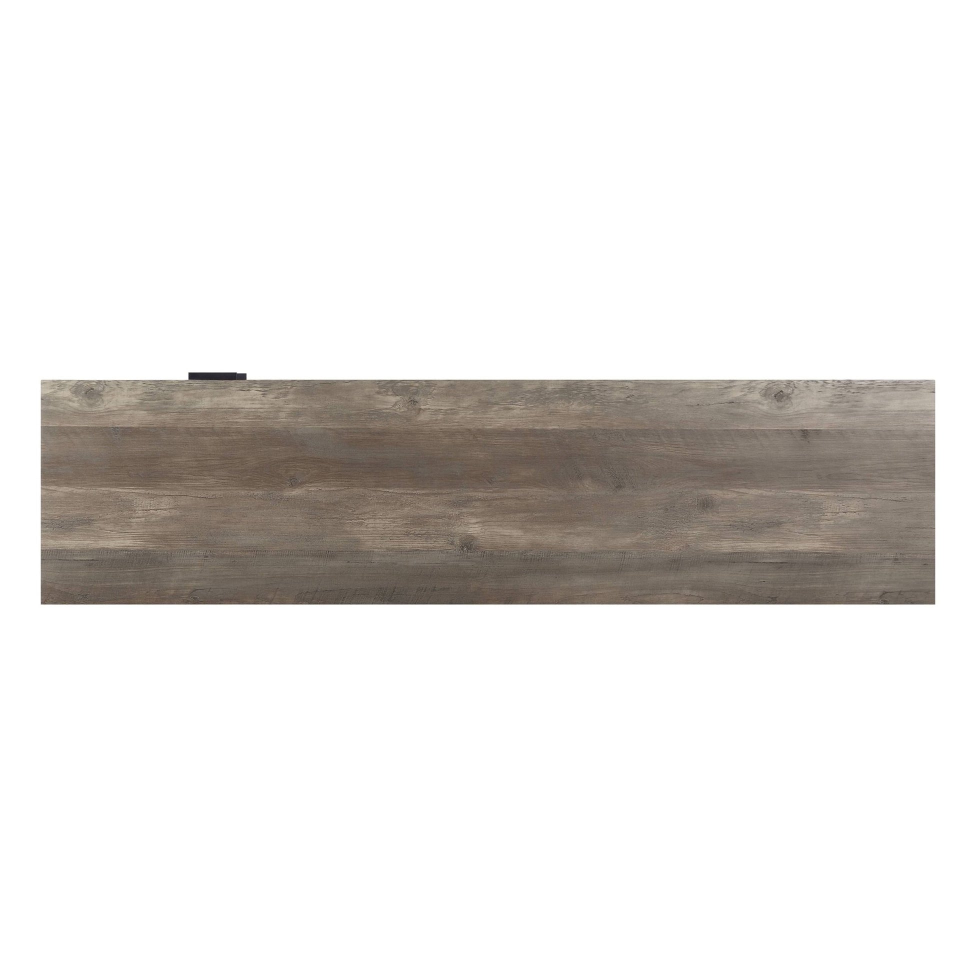Nantan Rustic Oak & Black Finish TV Stand - 1st Choice Furniture Direct
