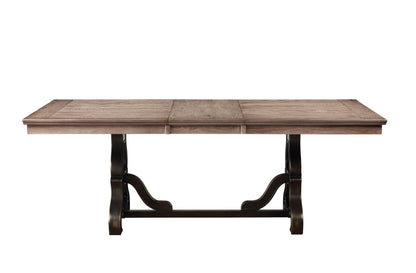 Nathaniel Maple Finish Dining Table - 1st Choice Furniture Direct
