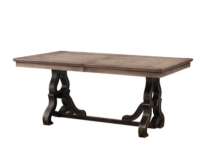 Nathaniel Maple Finish Dining Table - 1st Choice Furniture Direct