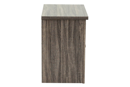 Natural Finish Striking Wooden Nightstand Bedside Table 2x Drawers Storage bedroom Furniture - 1st Choice Furniture Direct