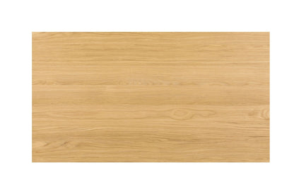 Natural Oak Coffee Table with Thick Wood Top - 1st Choice Furniture Direct