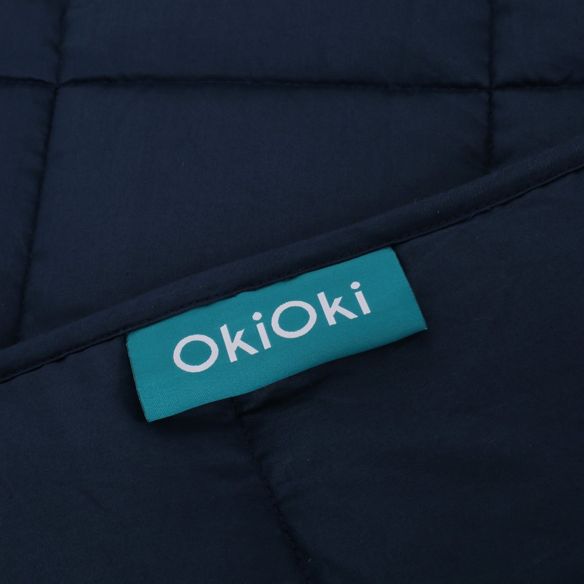 Navy Blue Cotton Weighted Blanket 60 x 80 - 1st Choice Furniture Direct