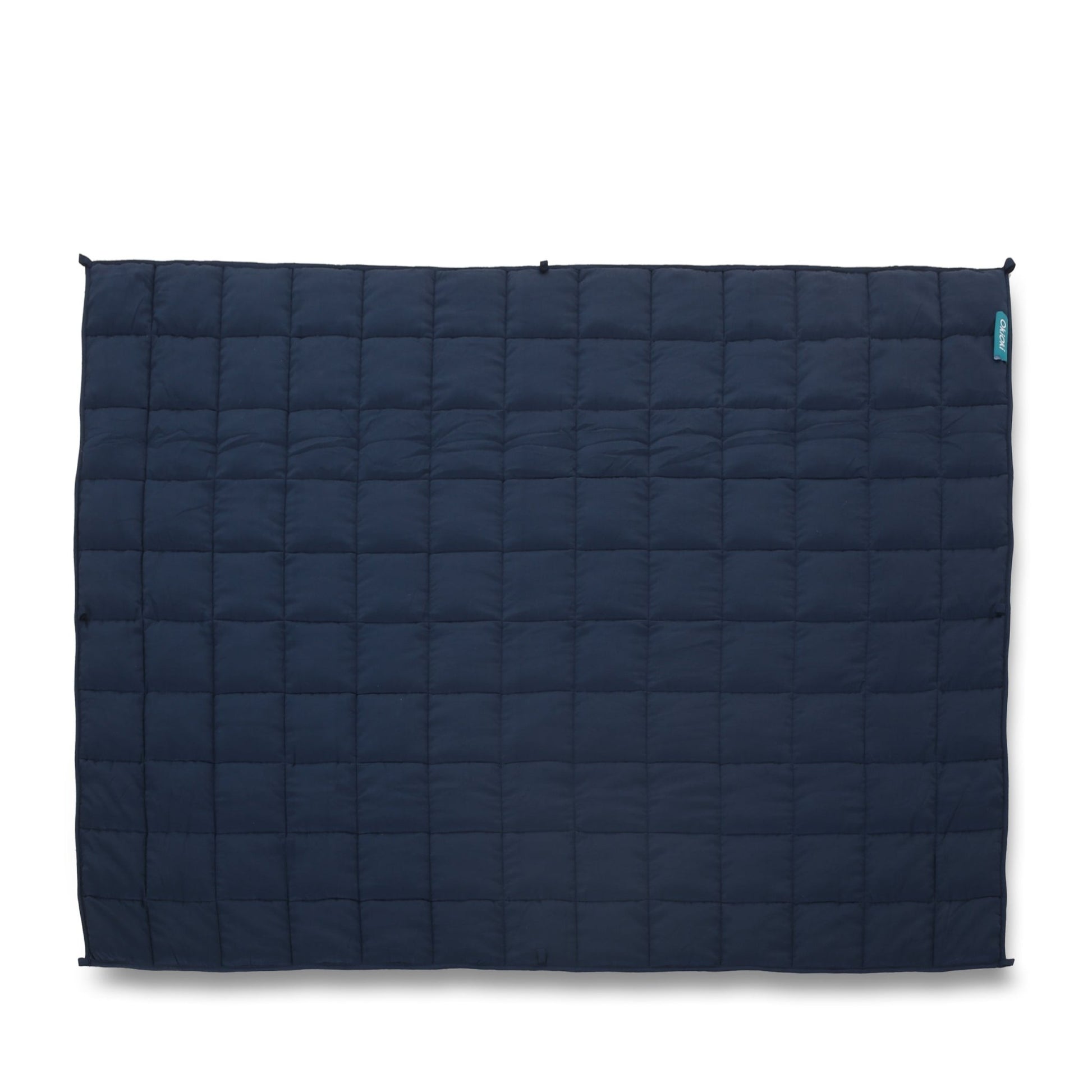 Navy Blue Cotton Weighted Blanket 60 x 80 - 1st Choice Furniture Direct