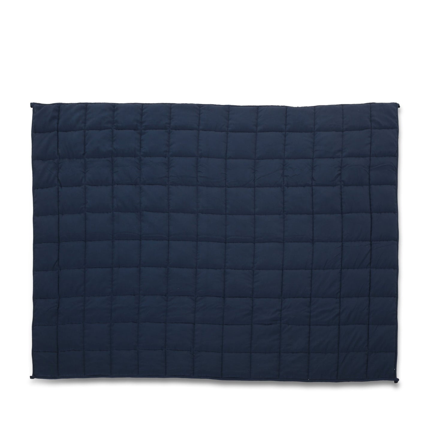 Navy Blue Cotton Weighted Blanket 60 x 80 - 1st Choice Furniture Direct
