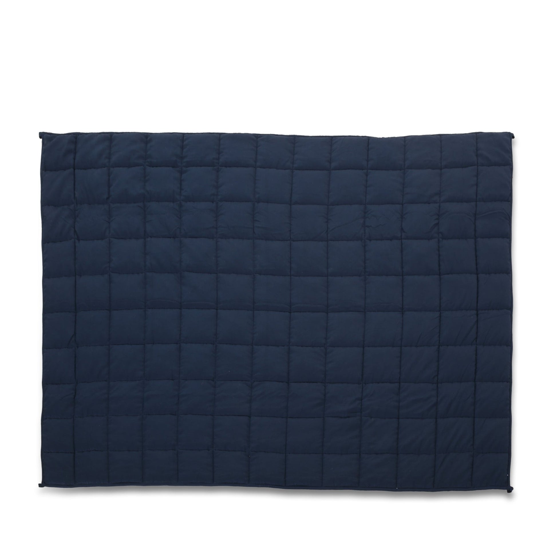 Navy Blue Cotton Weighted Blanket 60 x 80 - 1st Choice Furniture Direct