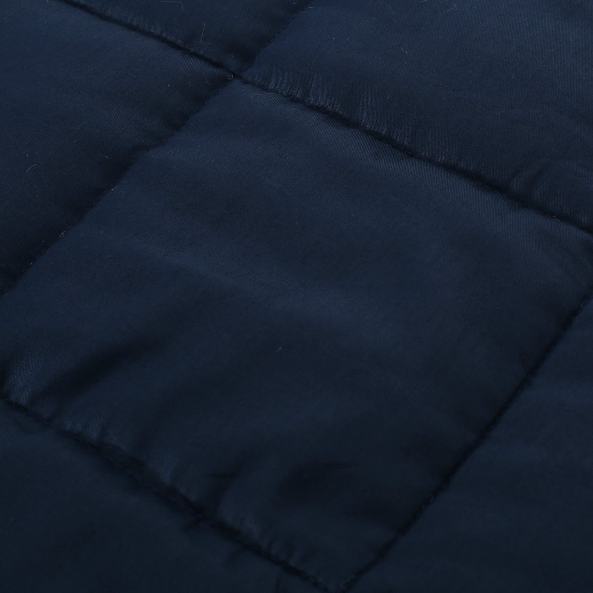 Navy Blue Cotton Weighted Blanket 60 x 80 - 1st Choice Furniture Direct
