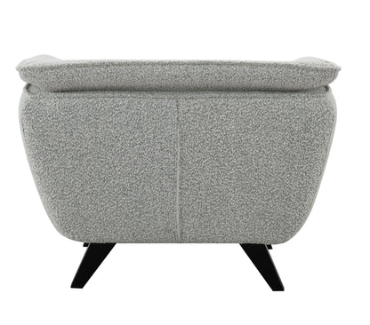 Nayeli Light Gray Boucle Chair - 1st Choice Furniture Direct
