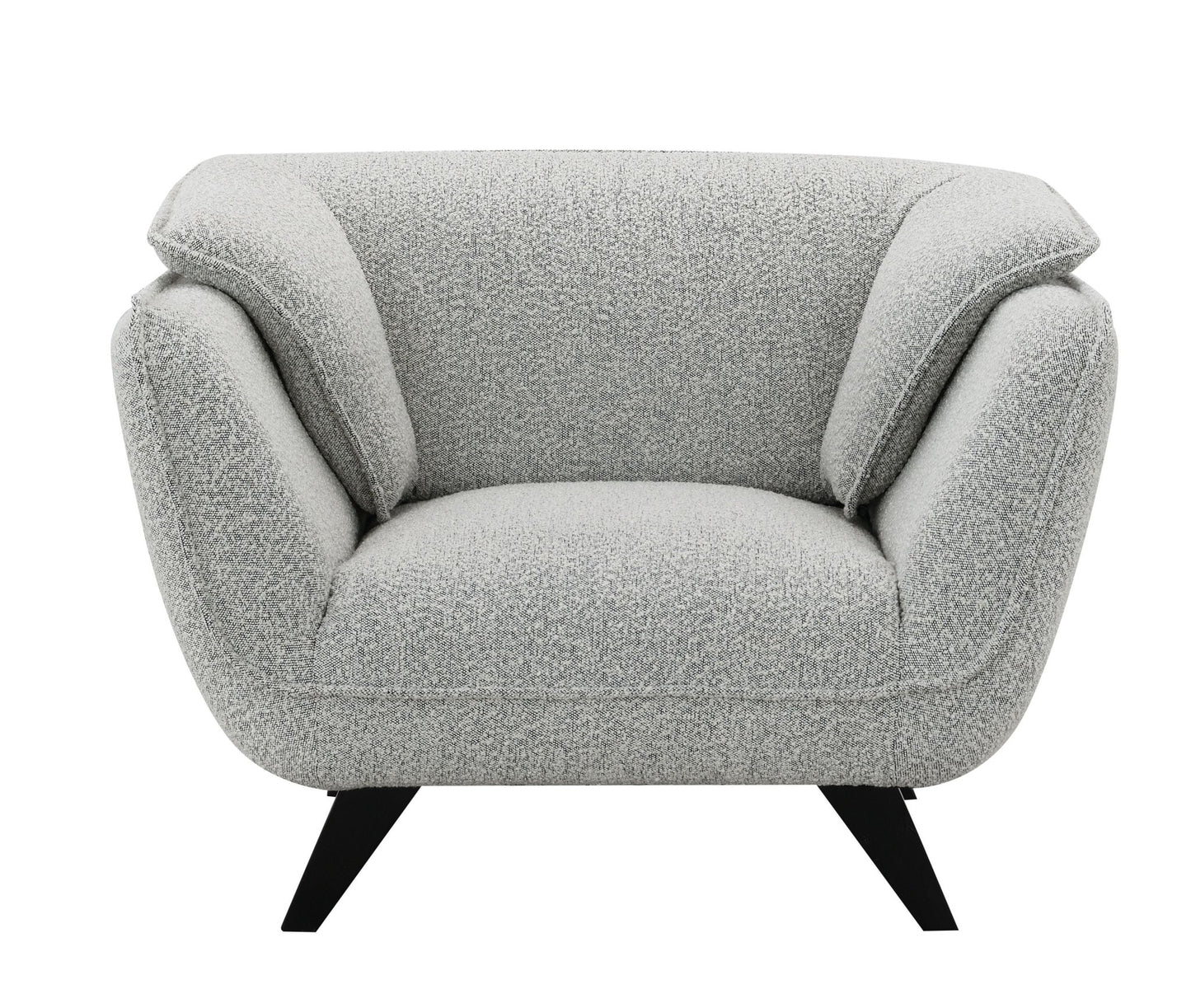 Nayeli Light Gray Boucle Chair - 1st Choice Furniture Direct