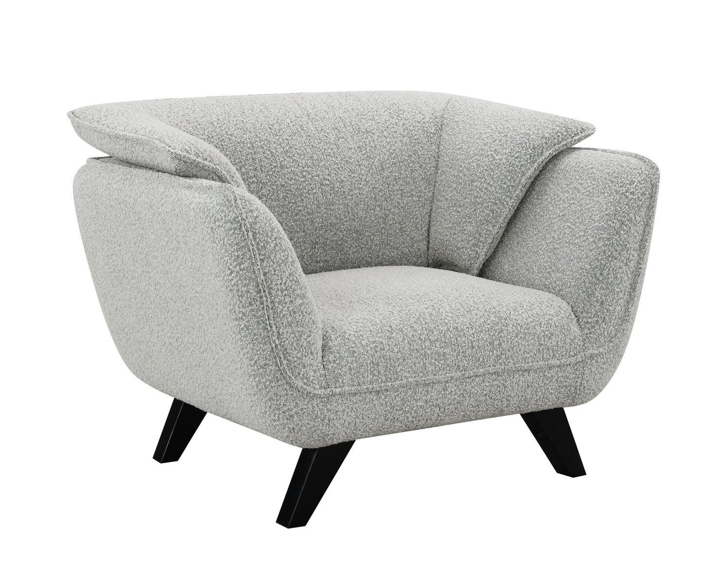 Nayeli Light Gray Boucle Chair - 1st Choice Furniture Direct