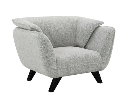 Nayeli Light Gray Boucle Chair - 1st Choice Furniture Direct