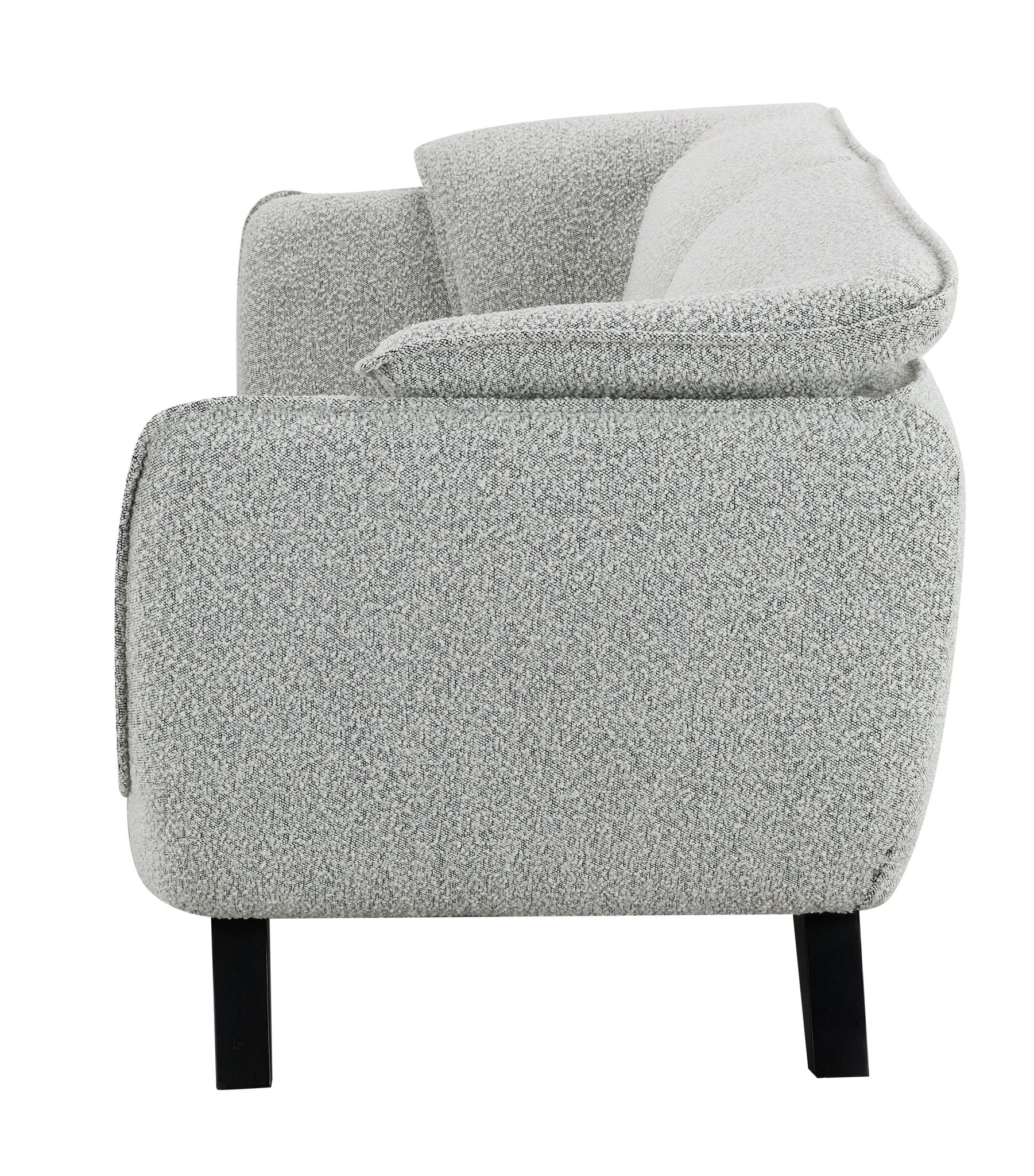 Nayeli Light Gray Boucle Sofa - 1st Choice Furniture Direct