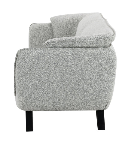 Nayeli Light Gray Boucle Sofa - 1st Choice Furniture Direct