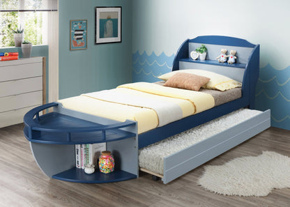 Neptune II Gray Finish Trundle (Twin) (Not a Bed, Trundle Only) - 1st Choice Furniture Direct
